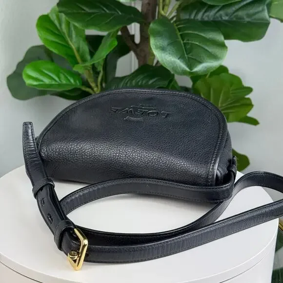 💎✨ Authentic LOEWE Heritage Shoulder Bag Black - Picture 7 of 9